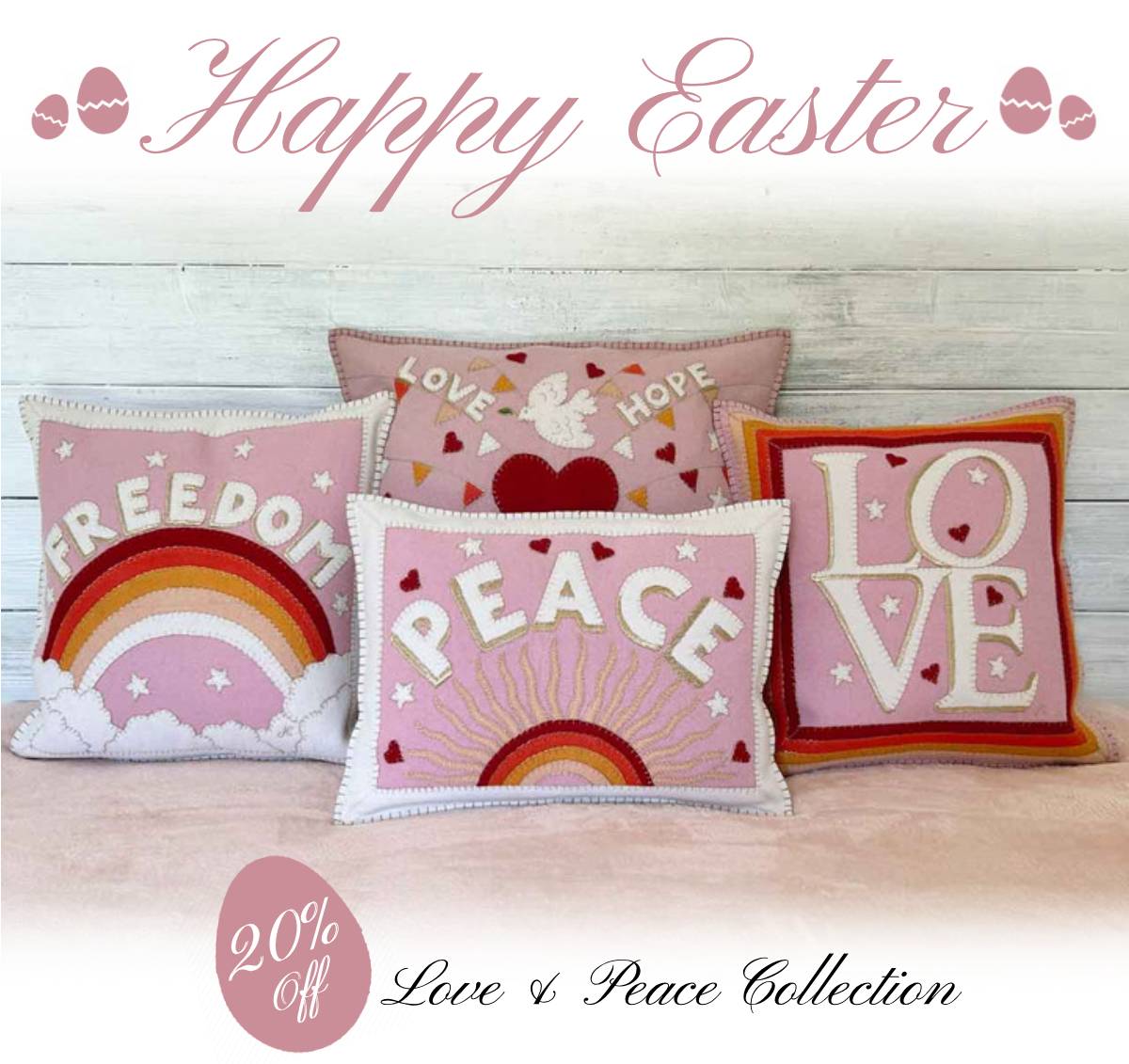 Wishing you Peace and Happiness at Easter with 20% off The Love &amp; Peace Collection.
Enter EASTER20 at checkout - ends midnight GMT on Friday 25th April 2025 janconstantine.com/the-love-and-p…