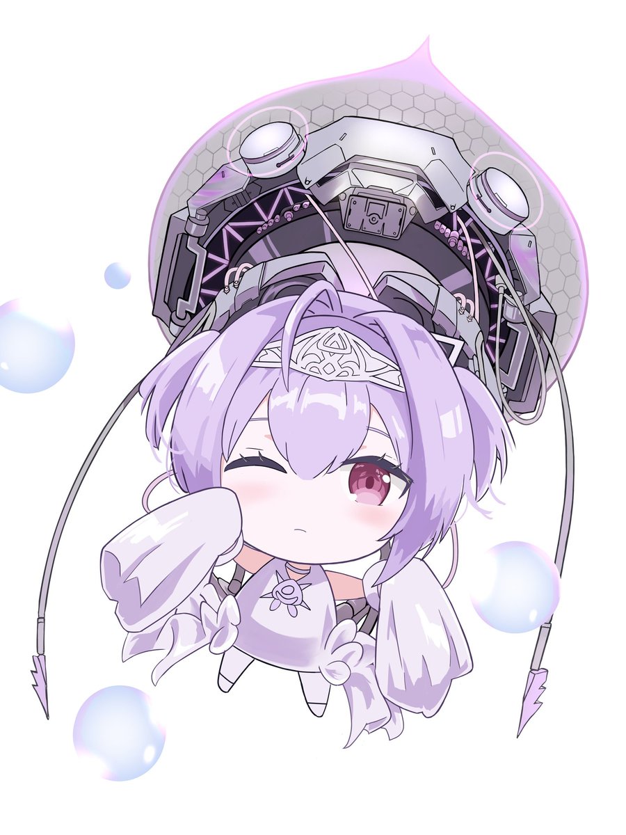 クラゲちゃん（:]ミ（:]彡
#NIKKE