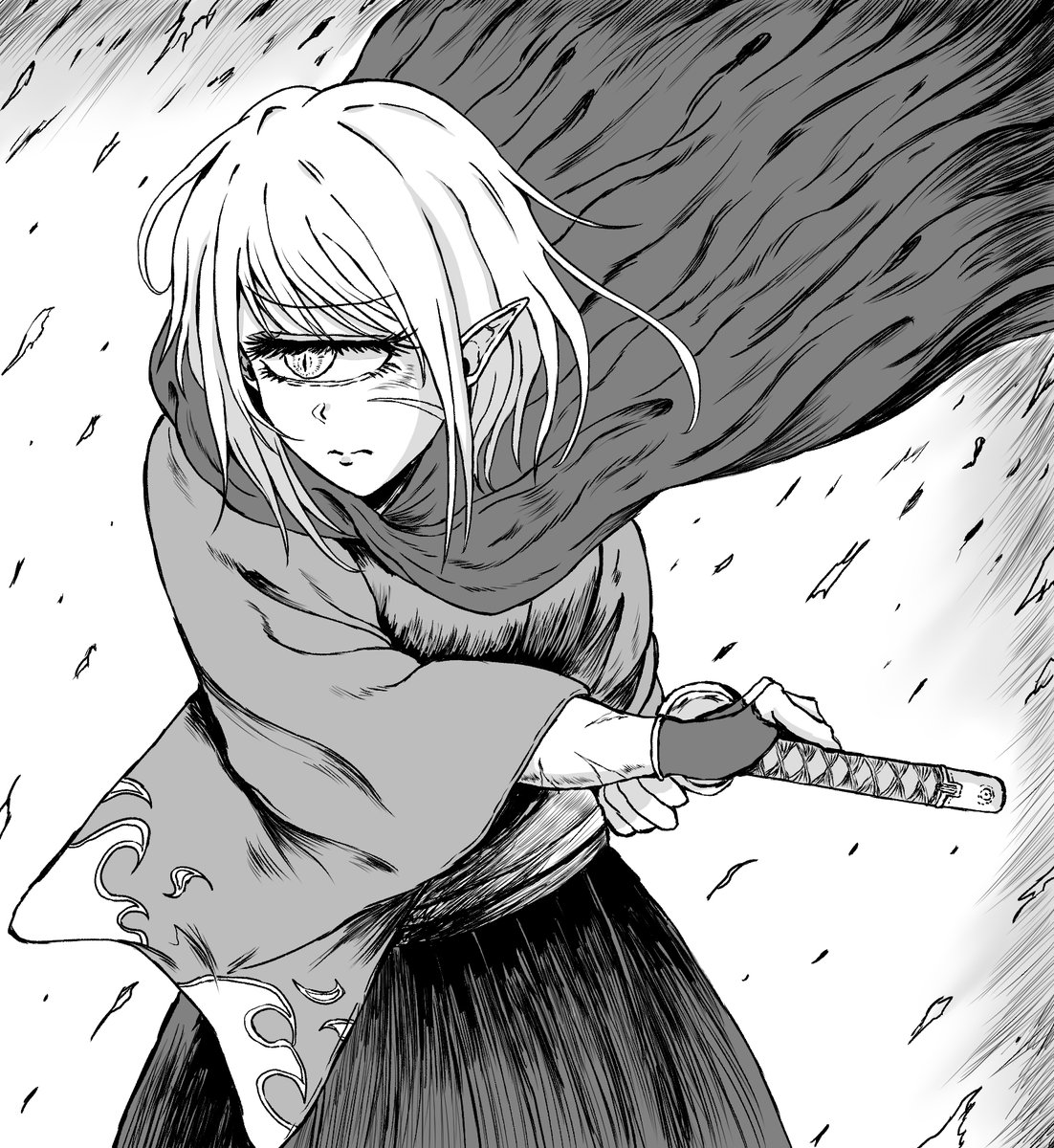 単眼rkgk👁️(ポーズは模写) 