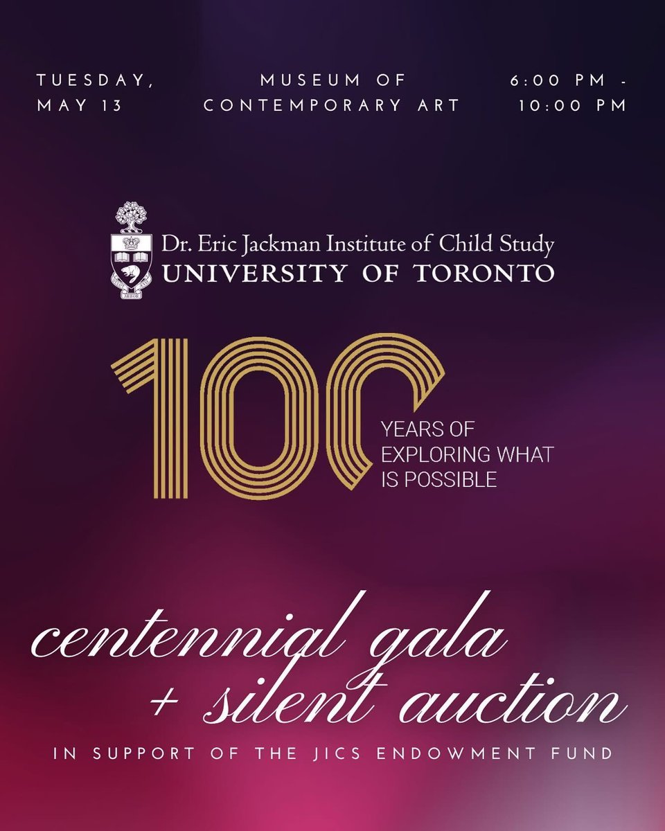 Celebrate 100 years of innovative education and support our youngest learners at the JICS Centennial Gala &amp; Silent Auction on May 13! This extraordinary opportunity brings live entertainment, delicious food, cocktails, and an exclusive auction. ✨ Tickets: buff.ly/prTMxRl