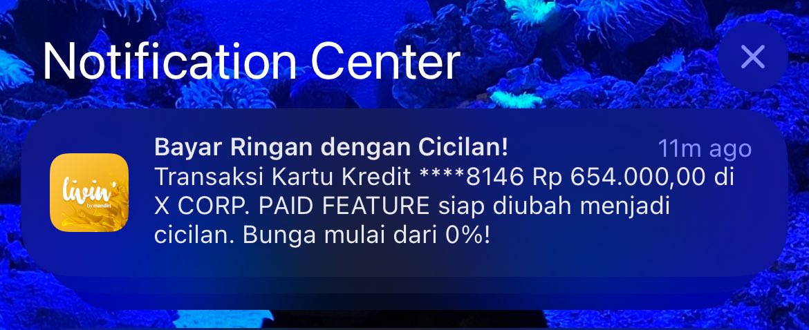 Anjim lupa switch ke premium biasa 🫠
Rugggggggg