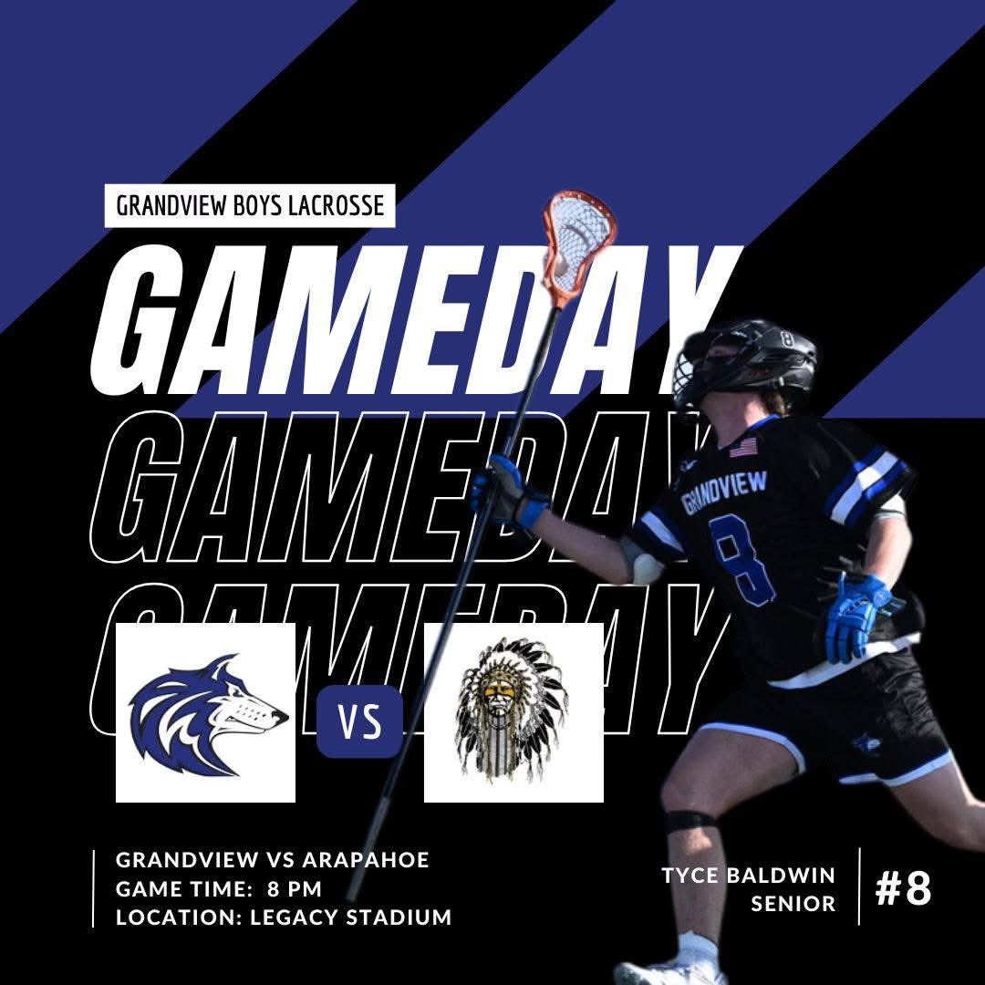🎉 It’s GAME DAY, Wolves! 🎉

🛡️ Grandview vs Arapahoe Warriors
🐺 Let’s defend the Den and show those Warriors what Wolfpack pride looks like!

📍 Varsity – 8:00 PM @ Legacy Stadium
📍 JV – 4:30 PM @ Grandview HS Turf Field

Let’s GO WOLVES!!! 🐾💥

#GoWolves #Onepack