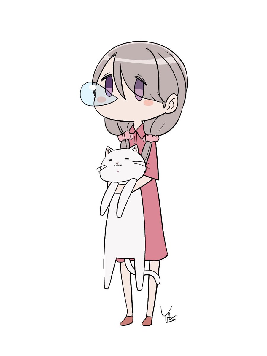 「桜子ちゃん #mono 」|yasのイラスト