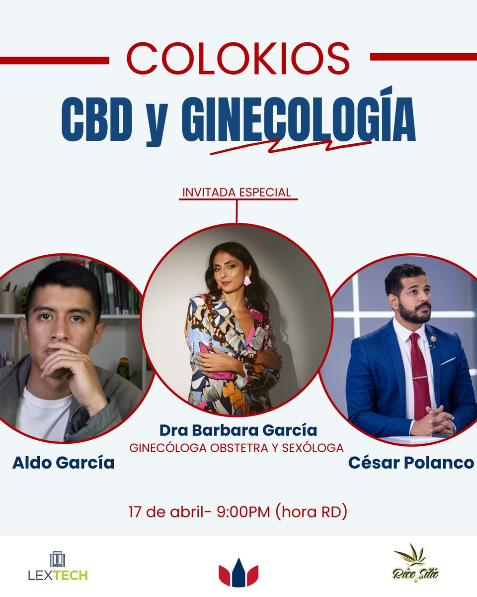 cannaredrd's tweet photo. ¿Sabías que el CBD puede aliviar síntomas ginecológicos como el dolor menstrual o el síndrome premenstrual?

Este jueves 17 de abril a las 9:00 PM, acompáñanos a conversar sobre CBD y Ginecología.
Transmisión por nuestro Instagram: cannaredrd.
#CBD #CannabisMedicinal #Ginecología https://t.co/vAA4ABxMZz