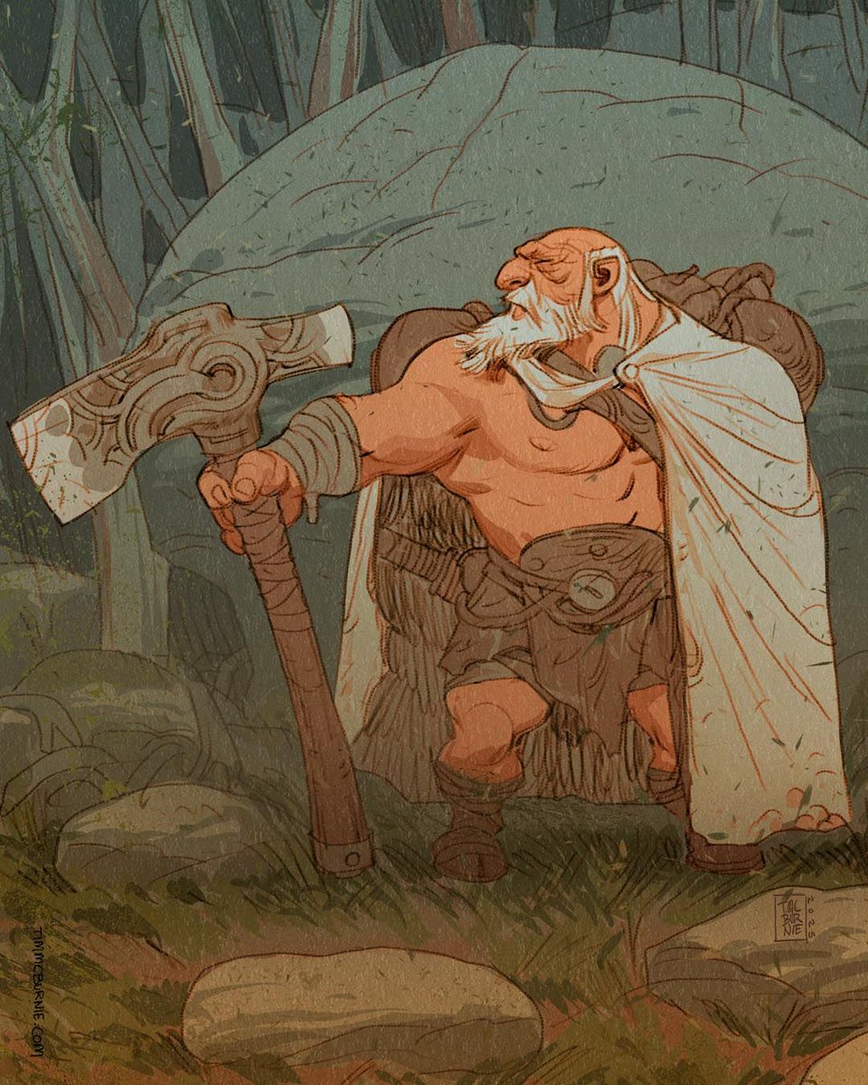 「The vigil stretched on for what seemed l」|Tim Mcburnieのイラスト