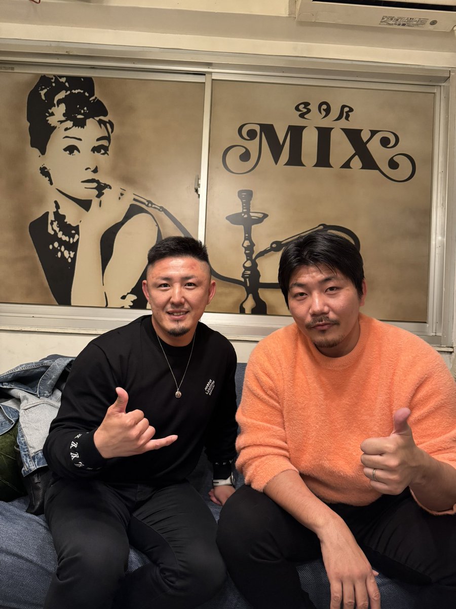 nanchikuY's tweet photo. 大学の先輩と楽しい一夜🥂
#���士舘 #西山将士 #オリンピック銅メダリスト https://t.co/mGAq2fBOz1
