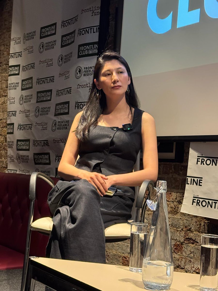 Fereshta Abbasi (@fereshtaabbasi) on Twitter photo It was a pleasure to share a panel with award-winning <a href="/andershammer/">Anders Hammer</a> at the screening of "The Takeover" at <a href="/frontlineclub/">Frontline Club</a> in London. The documentary features the resistance of brave female protestors in the early days of the Taliban takeover, and I highly recommend it for watching It was a pleasure to share a panel with award-winning <a href="/andershammer/">Anders Hammer</a> at the screening of "The Takeover" at <a href="/frontlineclub/">Frontline Club</a> in London. The documentary features the resistance of brave female protestors in the early days of the Taliban takeover, and I highly recommend it for watching