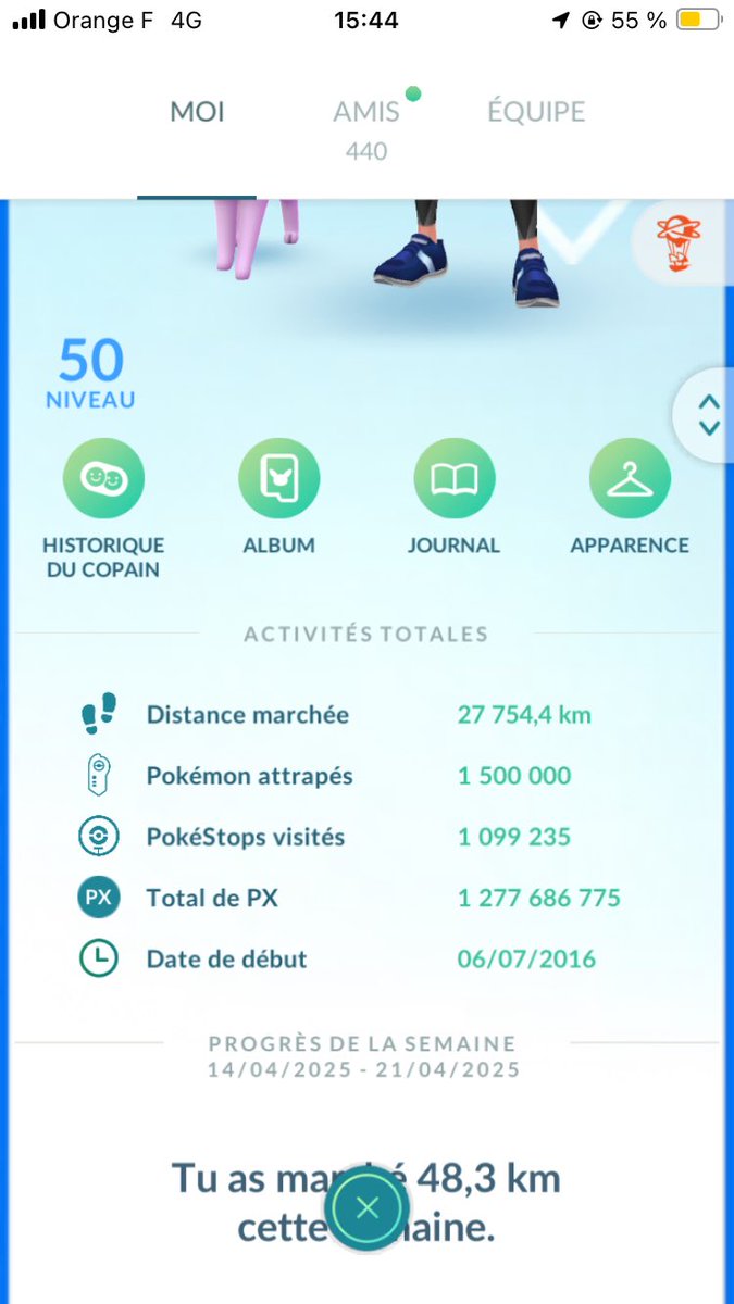 1.500.000 catchs 🫡

#Pokemon #pokemongo #PokemonGOfriends
