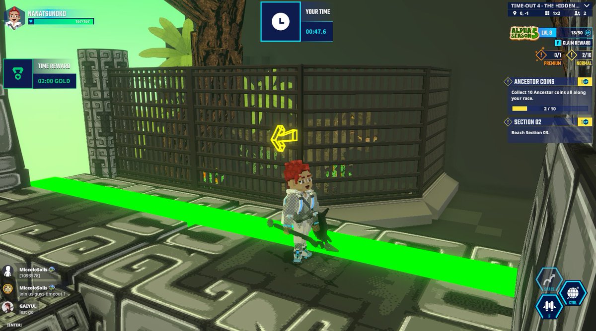 See y'all at the finish line! Race me in <a href="/TheSandboxGame/">The Sandbox</a> 🫡🏁 tsbga.me/TheSandbox #AlphaSeason5