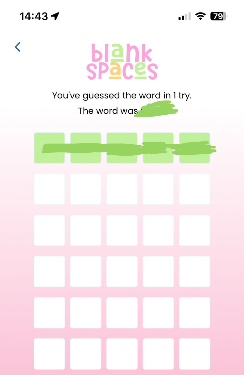 Nevs1985's tweet image. Well what word do I start with now?! 🤣 @swiftalert_13 #blankspaces #swiftalertgames