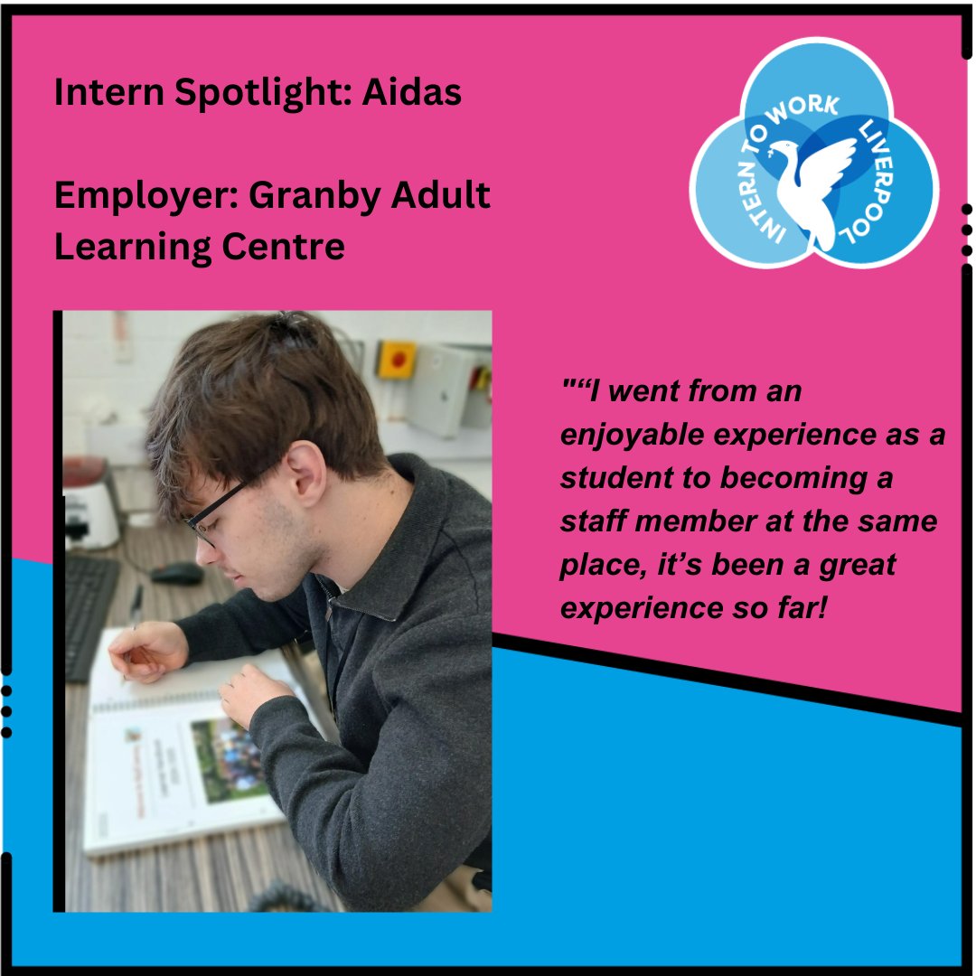 We're expanding our placements internally, too.

Our Adult Learning Centres are a wonderful, supportive environment for interns to build confidence, work in smaller teams &amp; develop their knowledge of how <a href="/lpoolcouncil/">Liverpool City Council</a>  delivers a learning experience to learners across the city.