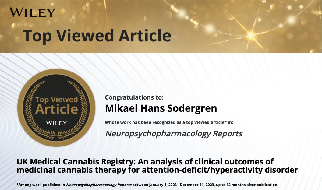 Mikael Sodergren (@drmsodergren) on Twitter photo 🙏Nice to see that this paper has proved popular online - more research is certainly needed to provide further treatment options for patients with ADHD
Link to full paper 👉onlinelibrary.wiley.com/doi/epdf/10.10…
<a href="/ImperialMCRG/">Imperial College Medical Cannabis Research Group</a> <a href="/ImperialSandC/">Surgery and Cancer</a> <a href="/ImperialMed/">Imperial Medicine</a> 🙏Nice to see that this paper has proved popular online - more research is certainly needed to provide further treatment options for patients with ADHD
Link to full paper 👉onlinelibrary.wiley.com/doi/epdf/10.10…
<a href="/ImperialMCRG/">Imperial College Medical Cannabis Research Group</a> <a href="/ImperialSandC/">Surgery and Cancer</a> <a href="/ImperialMed/">Imperial Medicine</a>