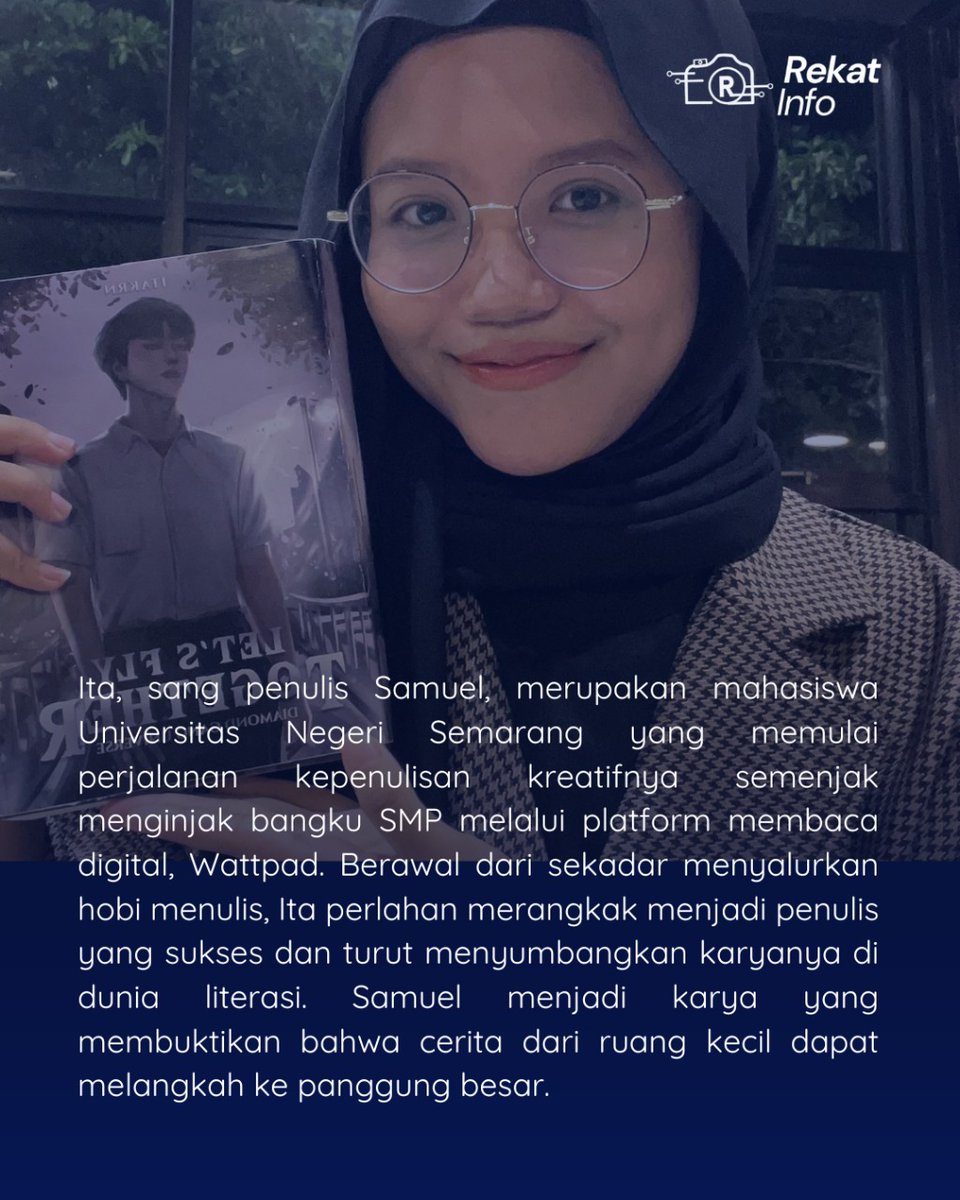 rekatinfo's tweet photo. Jangan lupa follow kami di semua media sosial!

Instagram, X, YouTube, TikTok: @rekatinfo
#RekatInfo #Wattpad #Penulis #Wattpad https://t.co/tFu6NPbjqJ