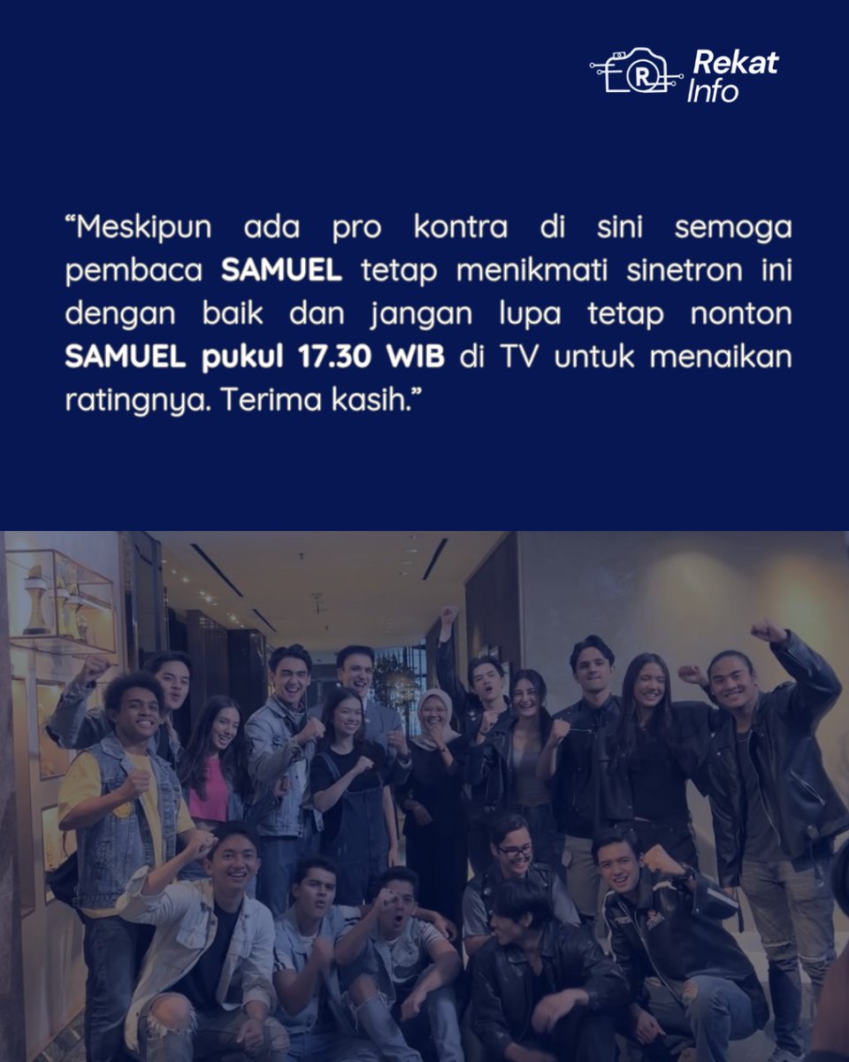 rekatinfo's tweet photo. Jangan lupa follow kami di semua media sosial!

Instagram, X, YouTube, TikTok: @rekatinfo
#RekatInfo #Wattpad #Penulis #Wattpad https://t.co/tFu6NPbjqJ