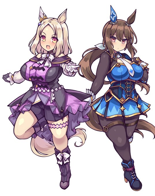 前に描いたムチムチトプロちゃんとアヤベさん
RTTT世界の話まだまだ見たいねー
#ウマ娘 