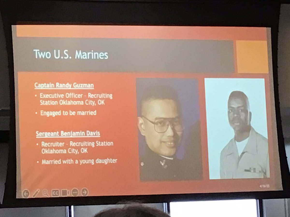This morning we are so blessed to hear the story behind the Oklahoma Bombing. As the first witness Randy Norfleet witnessed this tragic event
<a href="/SuccessNorth/">Success North Dallas</a> 
<a href="/billwallace1/">Bill Wallace</a> 
#SuccessNorthDallas
#SND
#BestNetworkinginDFW
#Networking
#Oklahoma 
#OklahomaBombing
#tragicevent 
#tragedy