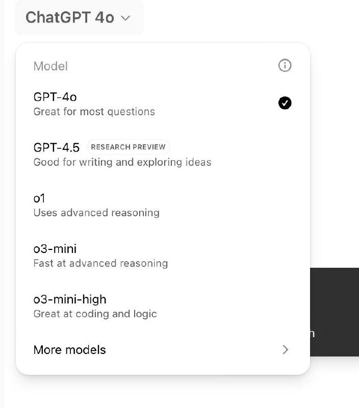 mouro_io's tweet photo. Whoever is making these decisions at @OpenAI:
You have to simplify how you’re commercializing the product -- I'm sure  more than ~85% of your user base has 0 clue what the heck you’re proposing here. https://t.co/TLjUYl9Y1b