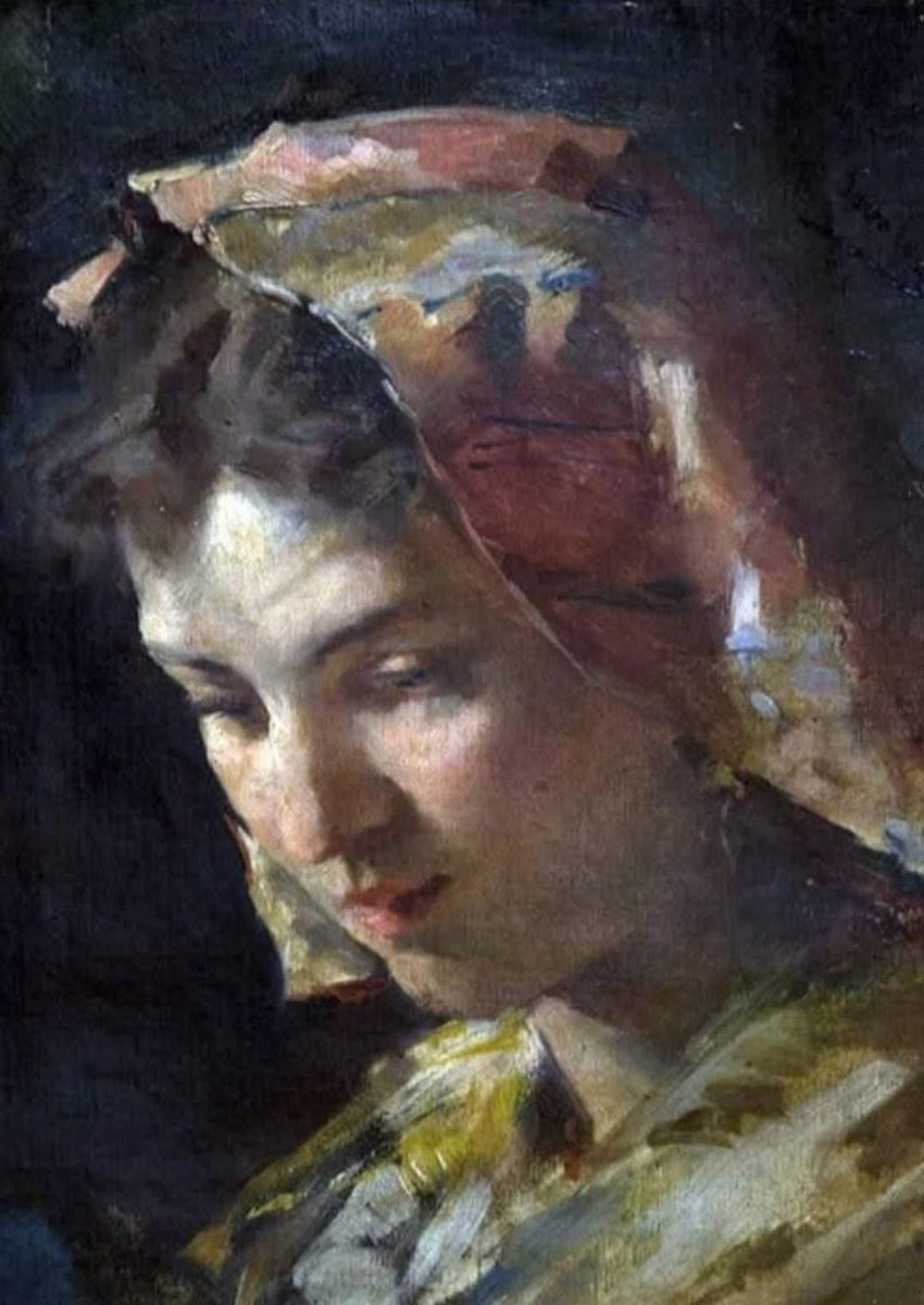 "Sueño la pintura y luego pinto mi sueño".
Vincent van Gogh 

Joaquín Sorolla
Cabeza de mujer. 
Óleo sobre tela.
30 x 40 cm
Museo Nacional de Artes Visuales de Montevideo. Uruguay.