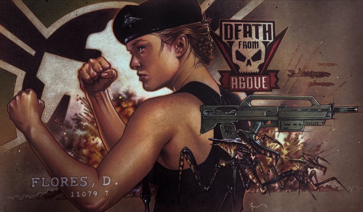 GUNS 😉

#starshiptroopers #dizzy #mobileinfantry  #roughnecks #artwork #art 😍