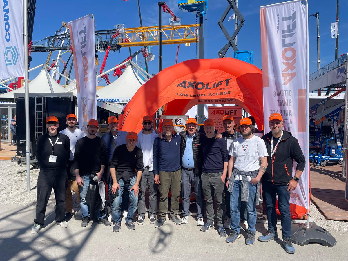 AxoLiftOfficial's tweet image. BAUMA WAS A GREAT SUCCESS FOR AXOLIFT!!🍾💪
We are thrilled to share that our participation in BAUMA exceeded all expectations! 

See you next time!😉
#AXOLIFT #BAUMA #LOWLEVELACCESS #SUCCESS #COSTRUCTION #SAFETY