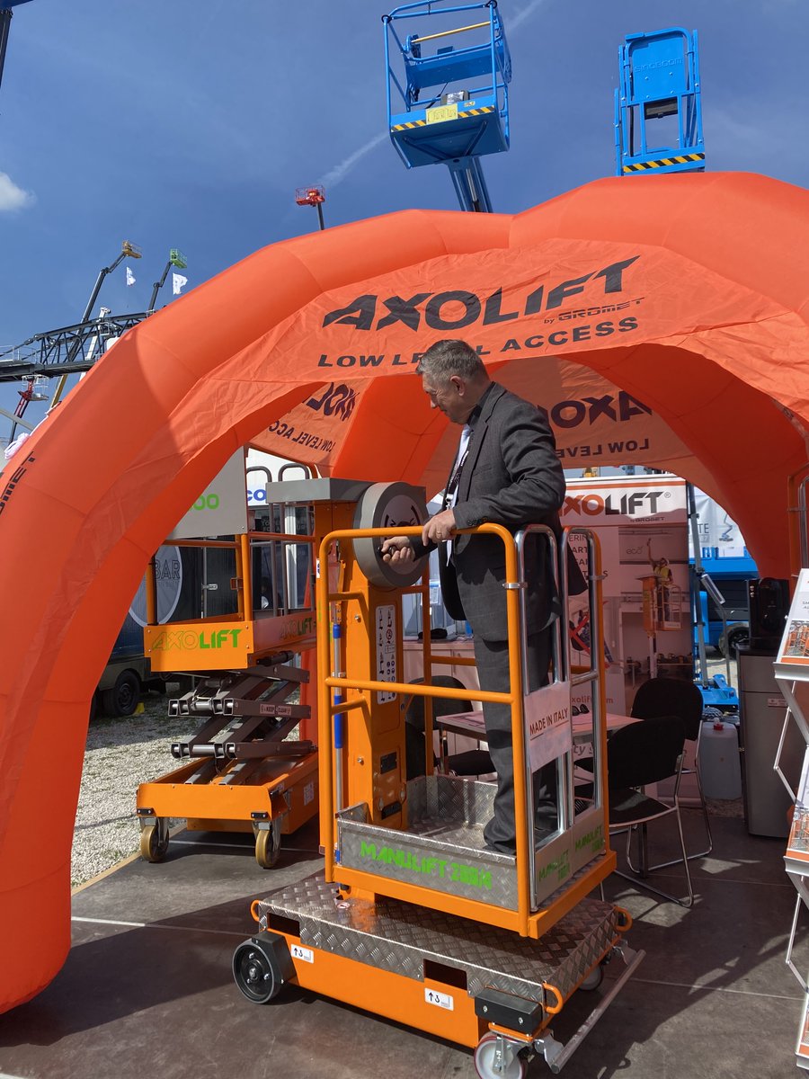 AxoLiftOfficial's tweet image. BAUMA WAS A GREAT SUCCESS FOR AXOLIFT!!🍾💪
We are thrilled to share that our participation in BAUMA exceeded all expectations! 

See you next time!😉
#AXOLIFT #BAUMA #LOWLEVELACCESS #SUCCESS #COSTRUCTION #SAFETY