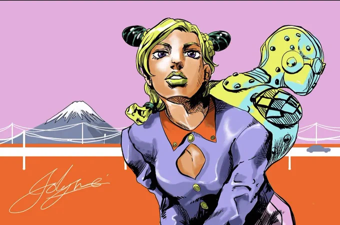 Oh yea I used to draw in JoJo's style 5 years ago…these are all I could find but I had more