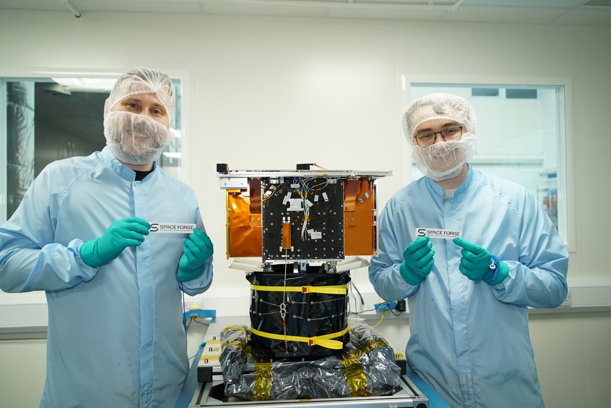 Space Forge tweet media