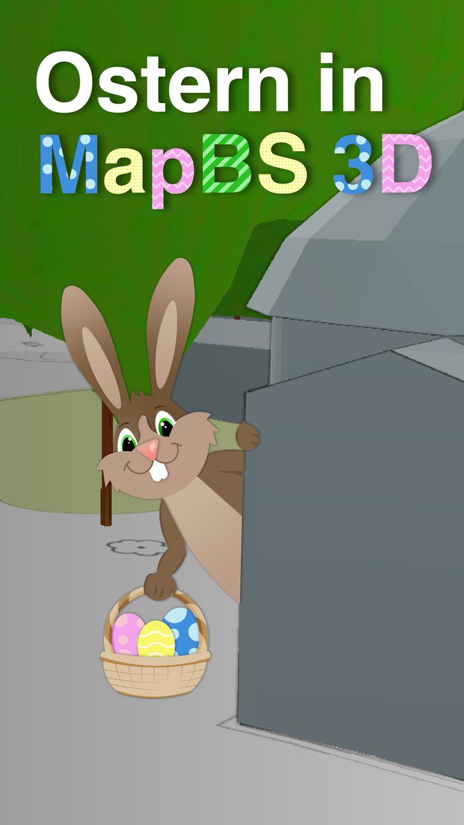 In Basel war der Osterhase unterwegs!
Entdecken sie jetzt die Osteraktion auf MapBS 3D: Die bunten Ostereier sind in ganz Basel verteilt und tauchen die Stadt in eine frühlingshafte Atmosphäre.
3d.geo.bs.ch

Wir wünschen allen frohe Ostern und schöne Feiertage!