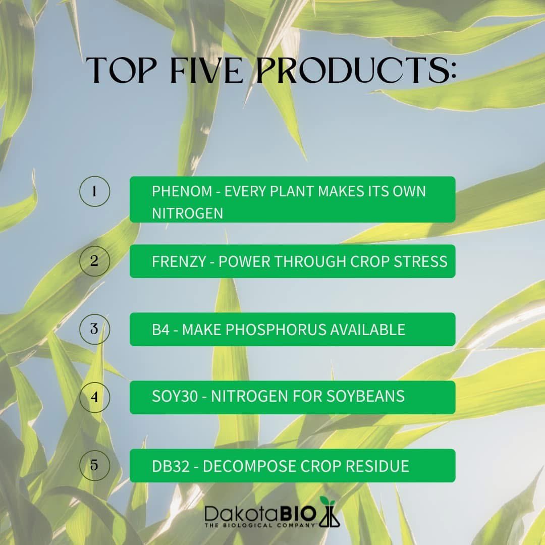 Check out the most popular products our customers are purchasing! 👇

Have you bought your inputs yet? Get products like these and more from your local Dakota Bio dealer! 

#dakotabio
