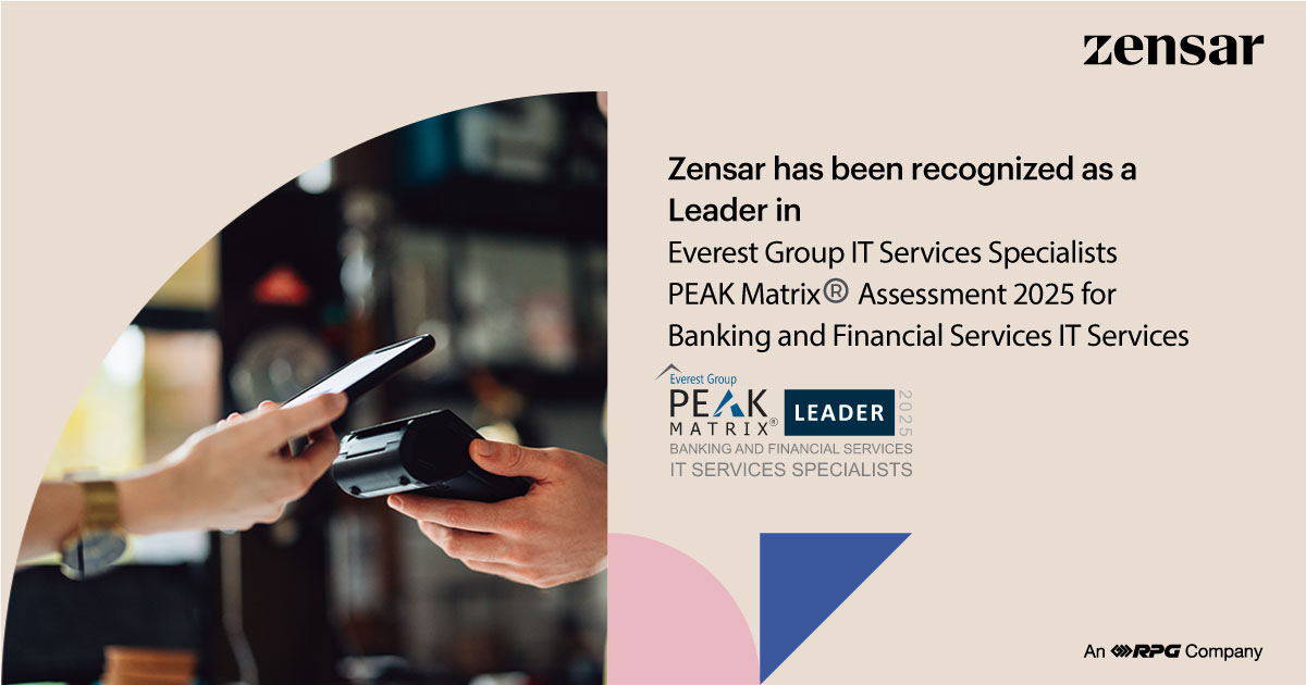zensar (@zensar) on Twitter photo We’re proud to share that Zensar has been recognized as a Leader in the BFS IT Services Specialists PEAK Matrix®️ Assessment 2025 by <a href="/EverestGroup/">Everest Group</a>.
#Banking #FinancialServices #BFS #Zensar #EverestGroup We’re proud to share that Zensar has been recognized as a Leader in the BFS IT Services Specialists PEAK Matrix®️ Assessment 2025 by <a href="/EverestGroup/">Everest Group</a>.
#Banking #FinancialServices #BFS #Zensar #EverestGroup