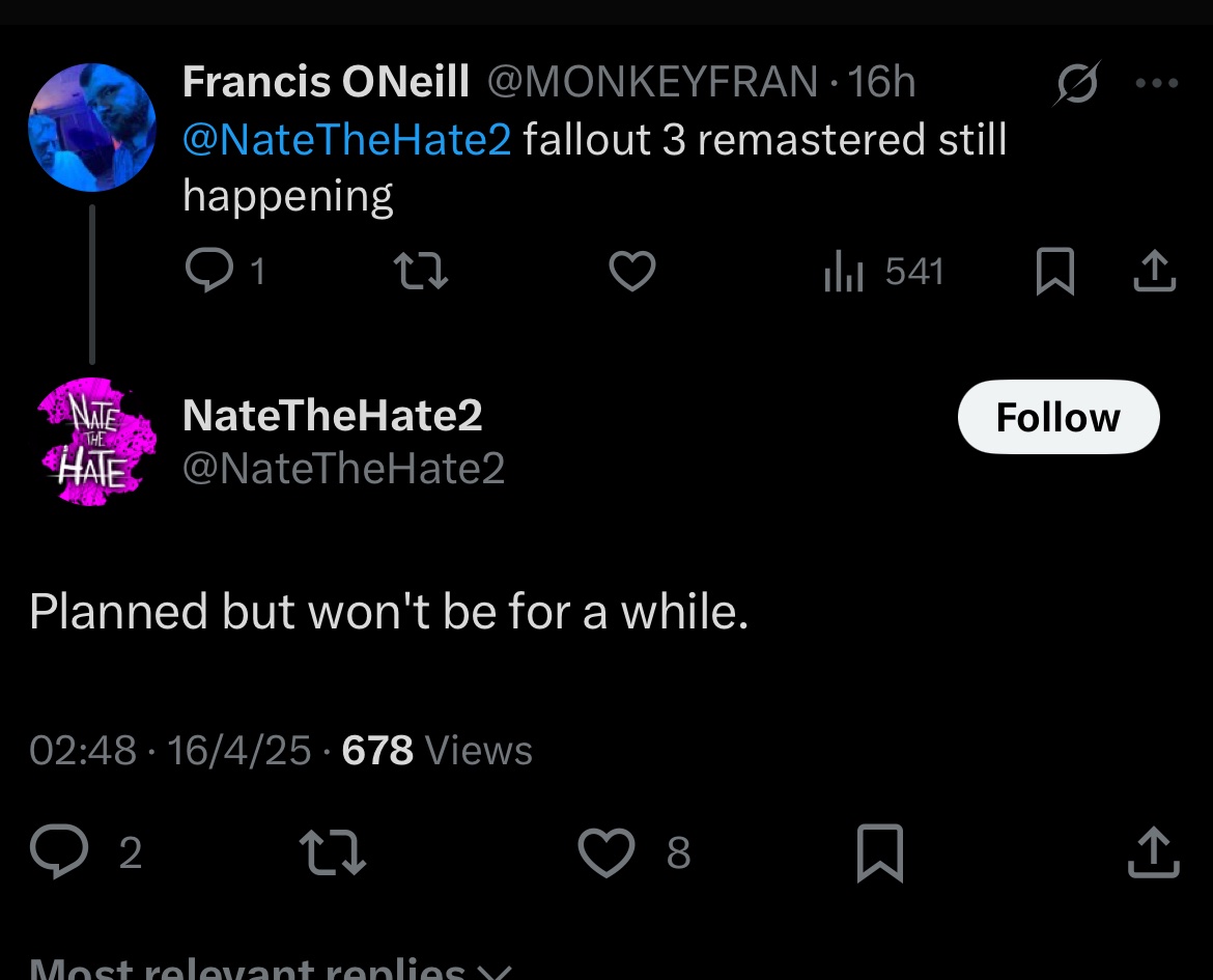 Pirat_Nation's tweet photo. Fallout 3 Remaster is coming after Oblivion Remastered https://t.co/qRY4k2MA5a