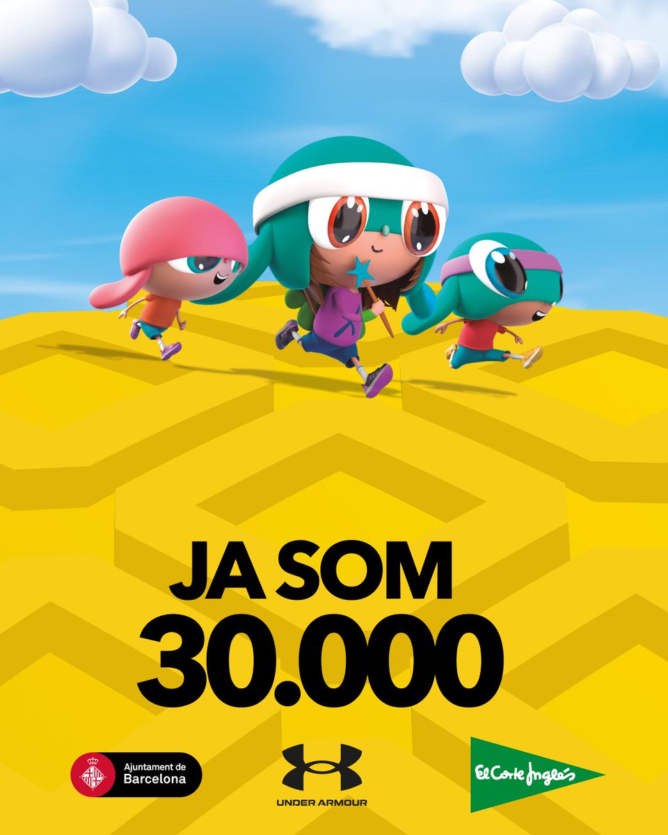 🎉 Ja som més de 30.000! 


Gràcies, gràcies i mil vegades GRÀCIES per fer de La Cursa El Corte Inglés molt més que una cursa

🏃‍♀️𝓑𝓪𝓻𝓬𝓮𝓵𝓸𝓷𝓪 é𝓼 𝓛𝓪 𝓒𝓾𝓻𝓼𝓪, 𝓬𝓸𝓻𝓻𝓮 𝓹e𝓻 𝓵𝓪 <a href="/FundacionXana/">Fundación Xana</a>  

Participa: inscripciones.rpmsports.es/ca/esdevenimen…