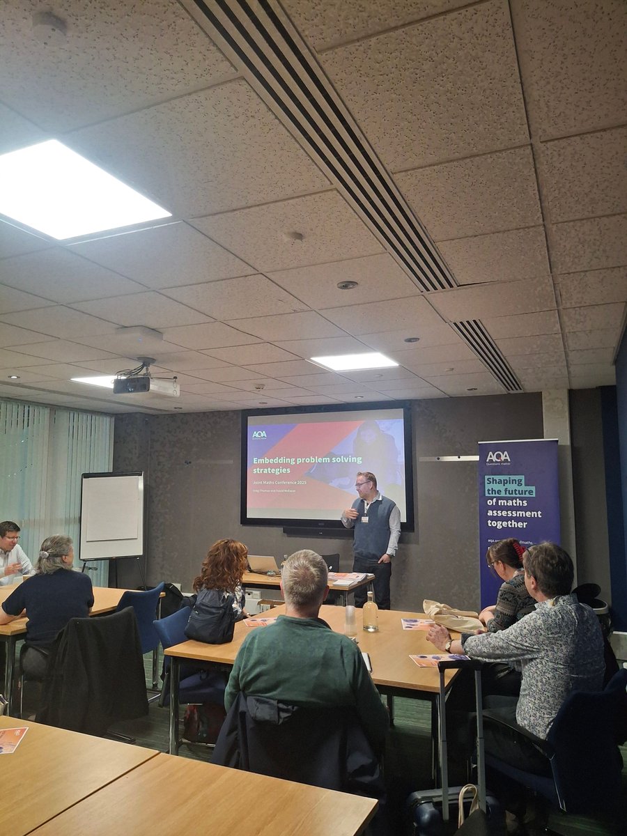 That’s a wrap on the Joint Maths Association Conference! 🎉 We were proud to be this year’s headline sponsor and loved connecting with so many passionate maths educators. Thanks to everyone who stopped by. We hope you enjoyed it as much as we did!
#MathsEducation #AQAStride