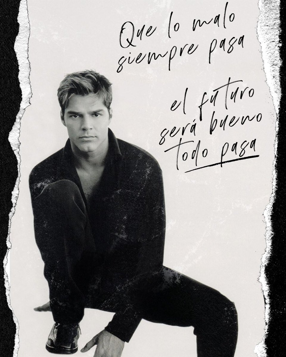 RMwebteam's tweet photo. Gracias por pensar en nosotros, @ricky_martin y por recordarnos que lo malo siempre pasa. ¡Tu voz sana, abraza y acompaña! ❤️‍🩹🎶 https://t.co/h9CBSukZqy