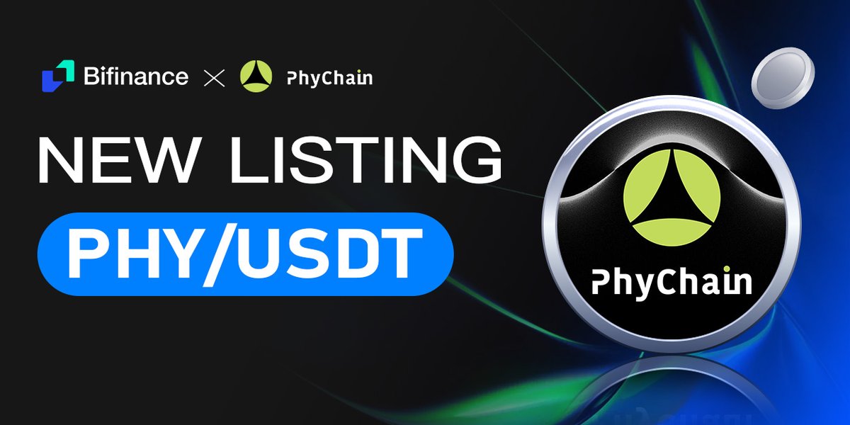 BiFinanceE's tweet photo. #BiFinance will soon list #PHY

Project information:
🔶Official website: https://t.co/qx0ZoZHpTw
🔶#PhyChain is the world's first innovative platform based on DePIN (decentralized physical infrastructure network) and distributed computing technology.
🔶We are committed to unleashing the potential of billions of idle devices, building a fair and sustainable decentralized computing network, and providing strong support for the future digital economy.

more:https://t.co/cZrOpkWbF8