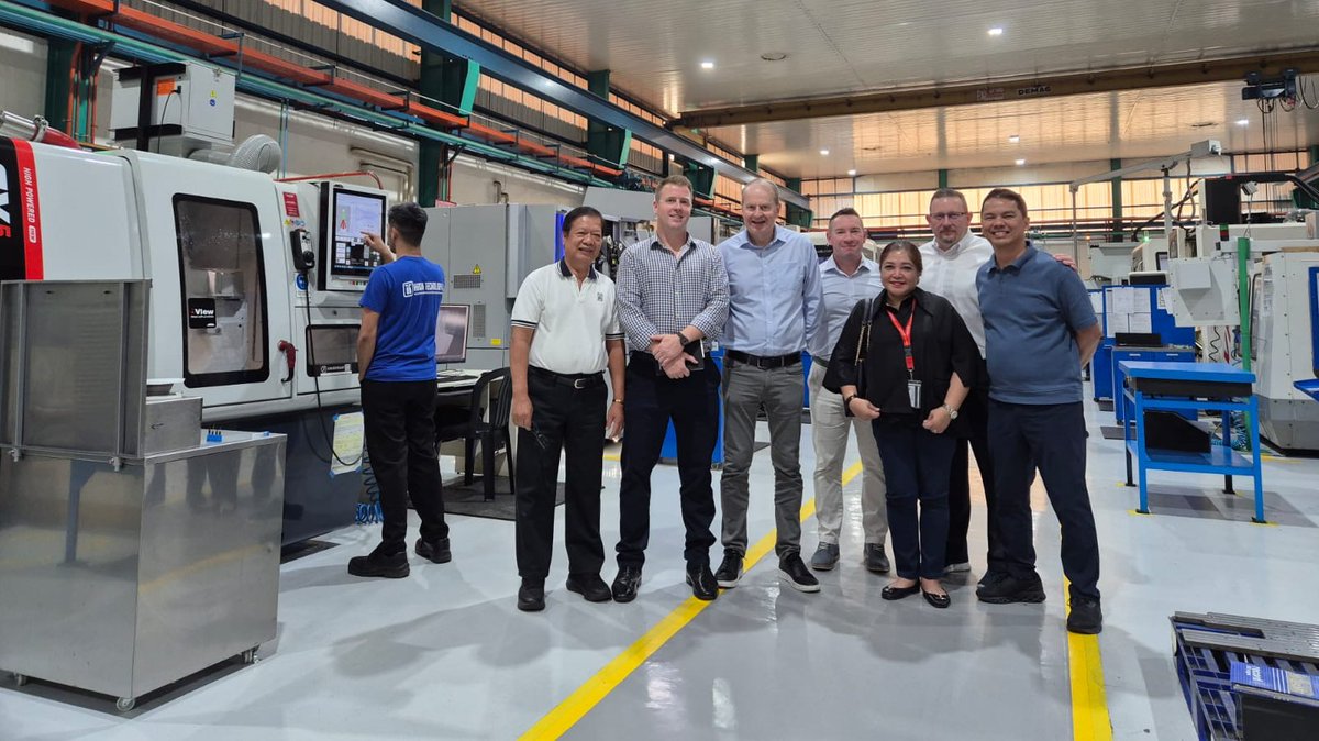 ClubAssistNA's tweet photo. Wrapping up their Southeast Asia trip, John Tutt, Jeremiah Cordovano, and Chris Eckert visited RAMCAR in the Philippines with a few Club Assist Australia colleagues. Thanks to RAMCAR for the warm welcome and tour of their impressive high-tech facility! https://t.co/uQHgqJIirN