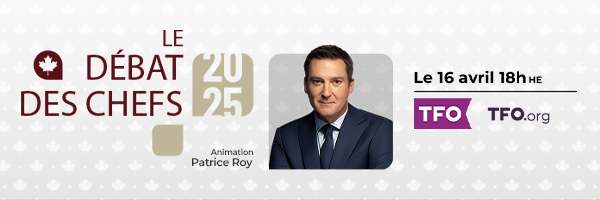 🎙️ Le débat des chefs en français, c’est ce 16 avril à 20 h HE sur le site et l'appli <a href="/TFO_Ontario/">TFO</a>!

4 chefs. 1 discussion 100% francophone sur les enjeux avec <a href="/PatriceRoyTJ/">Patrice Roy</a> 

À voir en direct ou en rattrapage jusqu’au 27 avril!