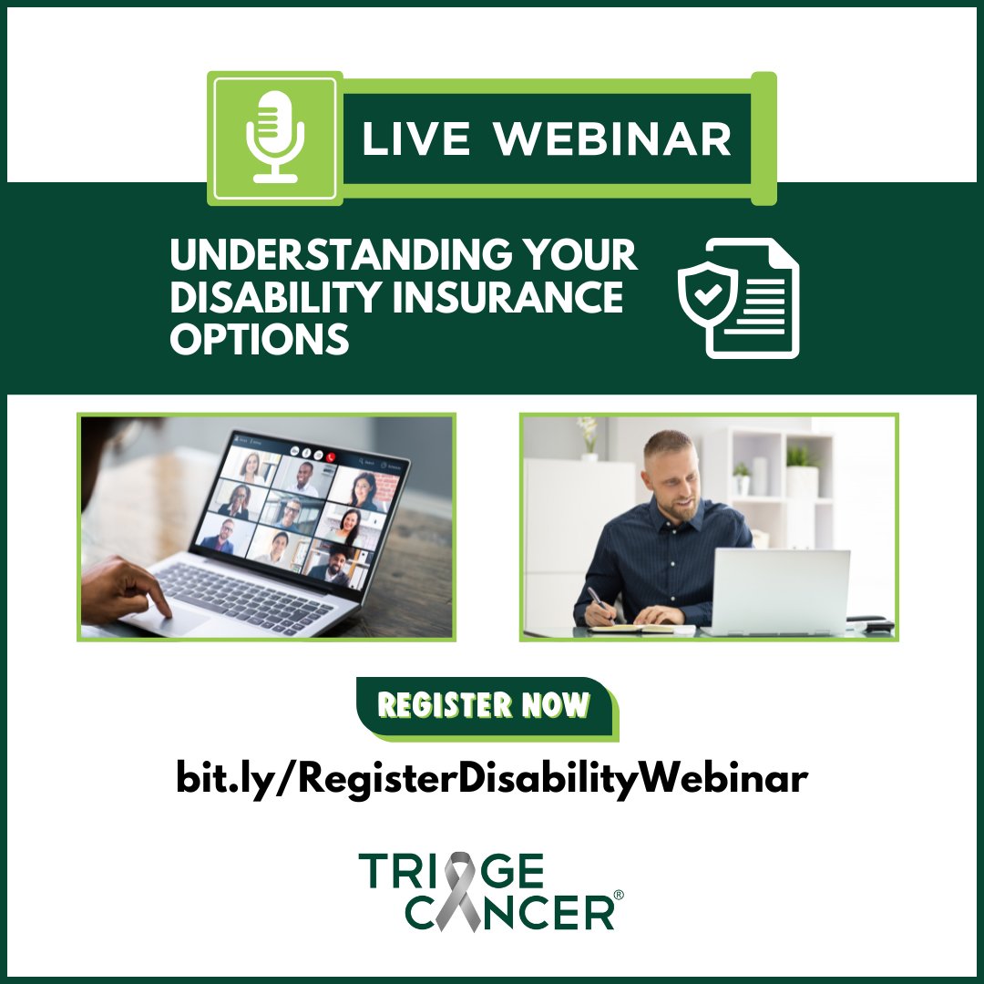 Liposarcoma Support Network (@liposarcoma_sn) on Twitter photo Join Triage Cancer's free live webinar to learn about your disability insurance options and make informed decisions about your coverage: bit.ly/RegisterDisabi… #DisabilityInsurance #PatientAdvocacy <a href="/TriageCancer/">Triage Cancer</a> Join Triage Cancer's free live webinar to learn about your disability insurance options and make informed decisions about your coverage: bit.ly/RegisterDisabi… #DisabilityInsurance #PatientAdvocacy <a href="/TriageCancer/">Triage Cancer</a>