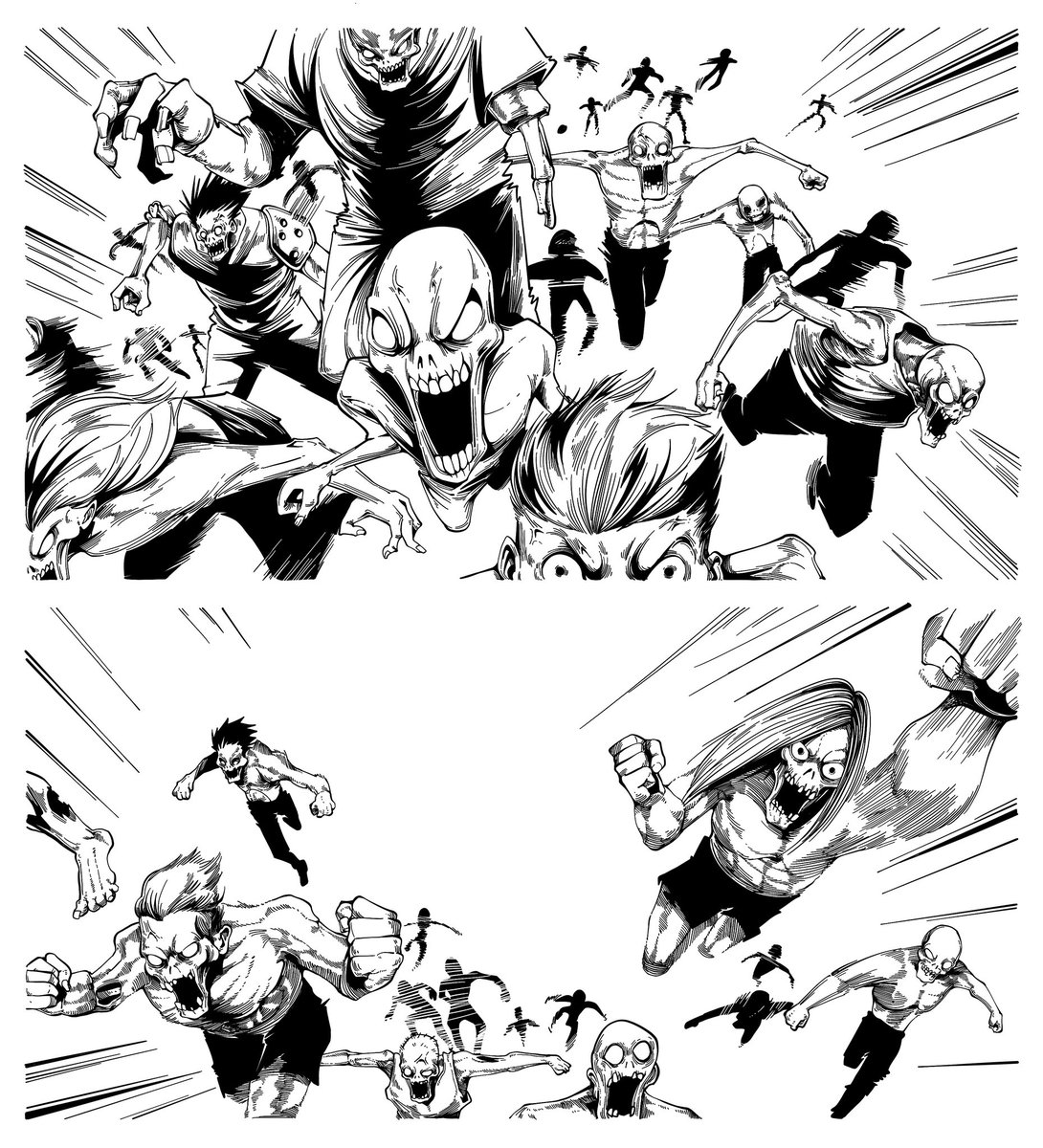 2Yobbo's tweet photo. 最近画的傻逼漫画只有这几格能看一看 https://t.co/isvz6moxvR