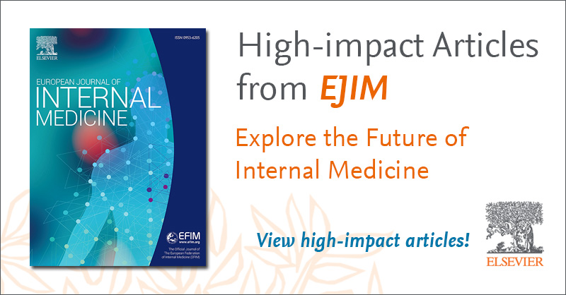 Explore high-impact research papers published in <a href="/EJIM_journal/">European Journal of Internal Medicine</a> by <a href="/EFIM_EU/">EFIM - European Federation of Internal Medicine</a> and expand your horizons: spkl.io/6017faS7R
