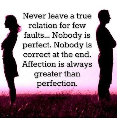 Sunita_Says_'s tweet photo. Never Leave a True Relationship For Few Faults. Nobody Is Perfect !!
#RespectYourRelationship #Affection
#love #JoyTrain https://t.co/t0rD7FTJlj