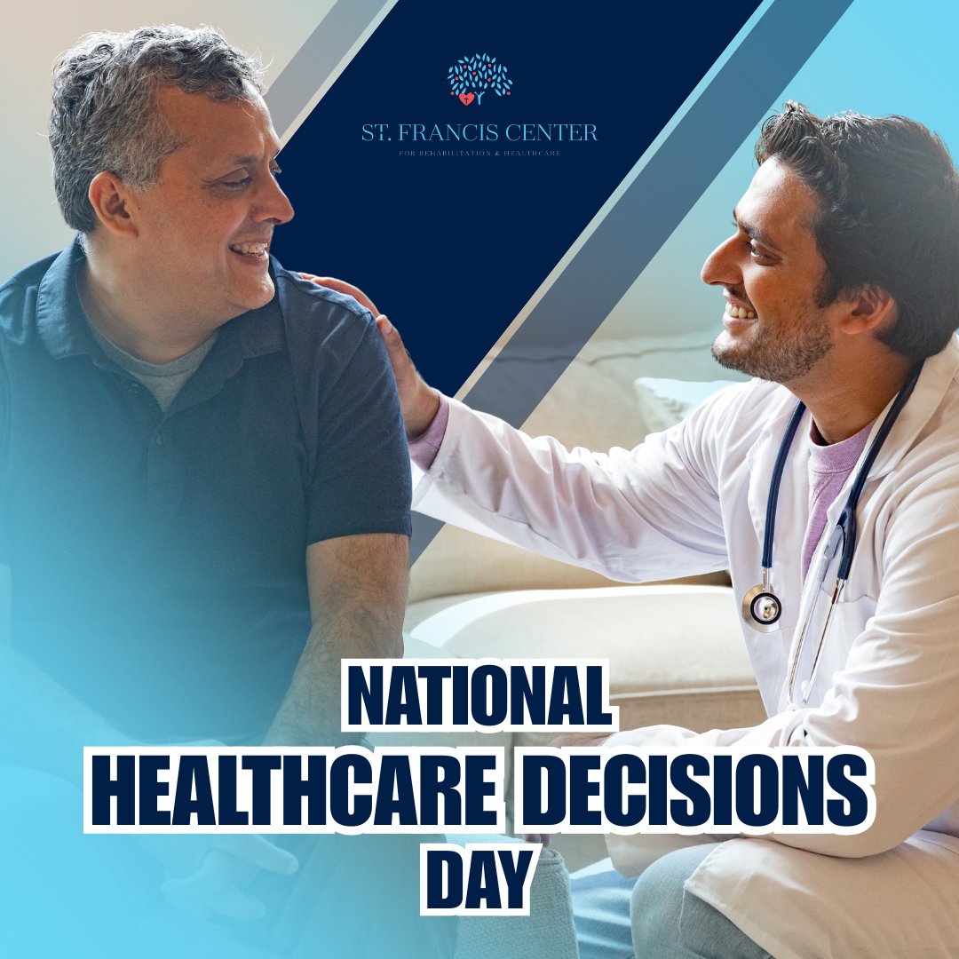 stfrancisctr's tweet photo. 🌟 Empower yourself and your loved ones! Making healthcare decisions in advance ensures your wishes are known and respected. 💙
#NHDD #MakeYourWishesKnown #PlanForTomorrow #InformedDecisions #HealthcareMatters https://t.co/aNgloGrVmM