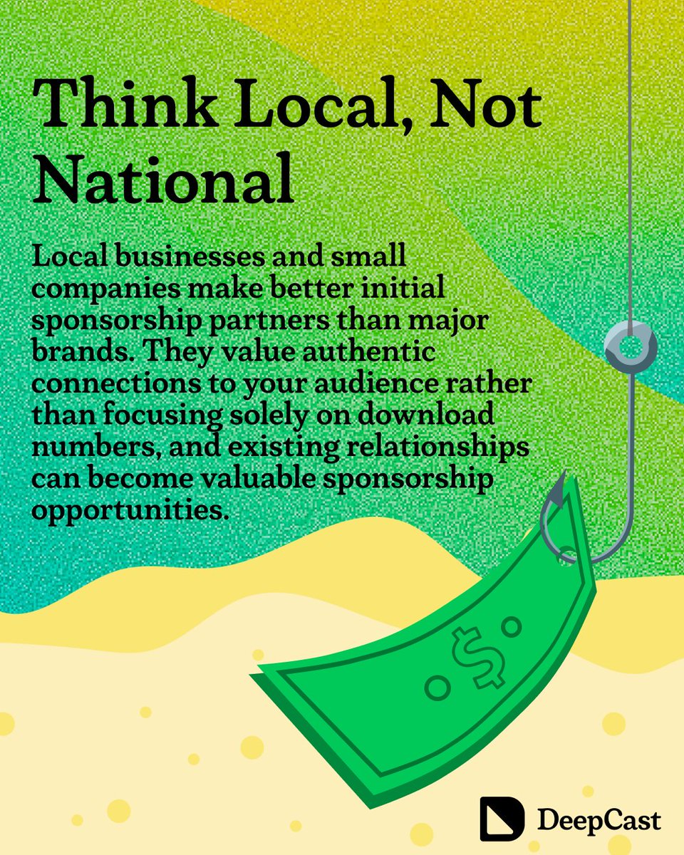 DeepCastCreator's tweet image. You don&apos;t need millions of downloads to monetize your podcast. 

Start with consistency, community connections, and multiple revenue streams.

Check out our beginner&apos;s guide to podcast monetization that works for creators at any level: l8r.it/OHpn