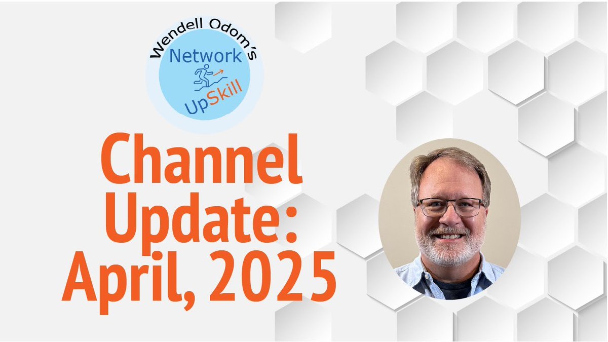 The ducks have finally lined up! I'm back to posting videos on my YouTube channel.

Today, I've posted three new videos that provide the latest news and views of what I'm doing at the channel:
- Channel Intro (for those new to the channel)
- Channel Update (for subscribers who