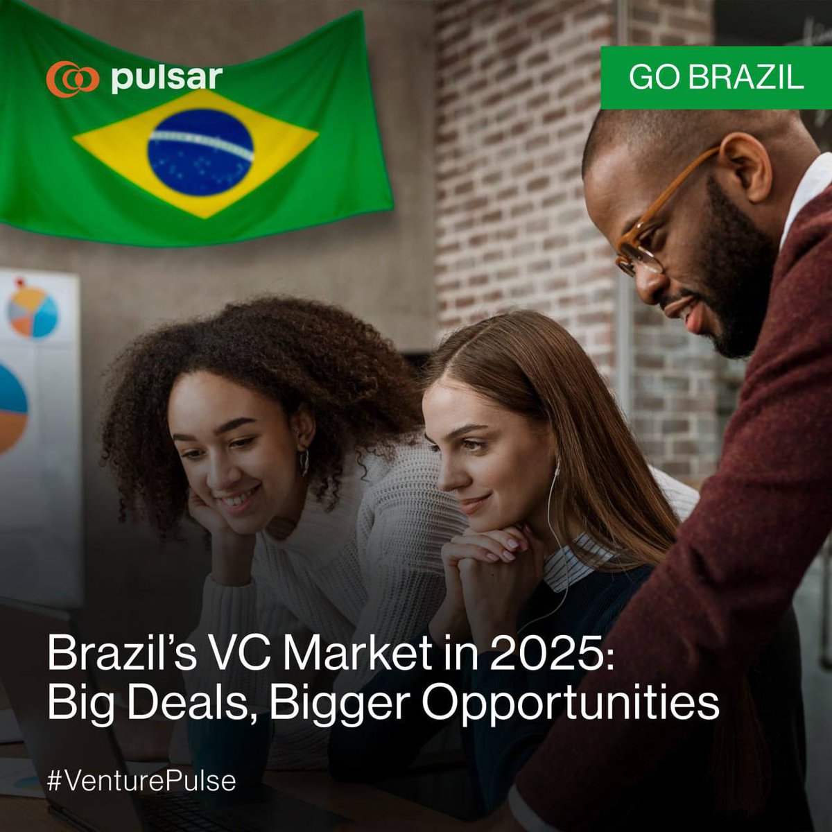 🚀 Brazil’s VC market is booming with $1.5B+ in 2025 funding, led by deals in climate tech, mobility, and AI—connect with Pulsar’s Brazil lead for insights: Rodrigo Silva 👉🏼 linkedin.com/in/silva-rodri…. 

#BrazilVC #LATAMInvesting #StartupFunding