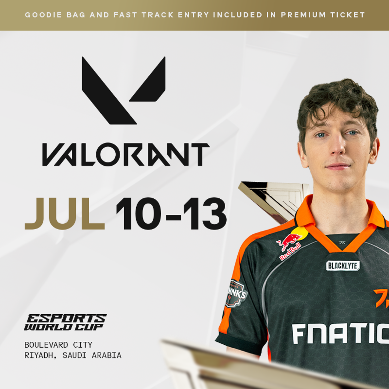 EWC_EN's tweet photo. The Esports World Cup is approaching!
Time to lock in your plans, secure your tickets and get ready for the biggest esports experience to date. Whose crowd will we see you in this summer?

📍 Riyadh, Boulevard City
📅 July &amp; August 2025
