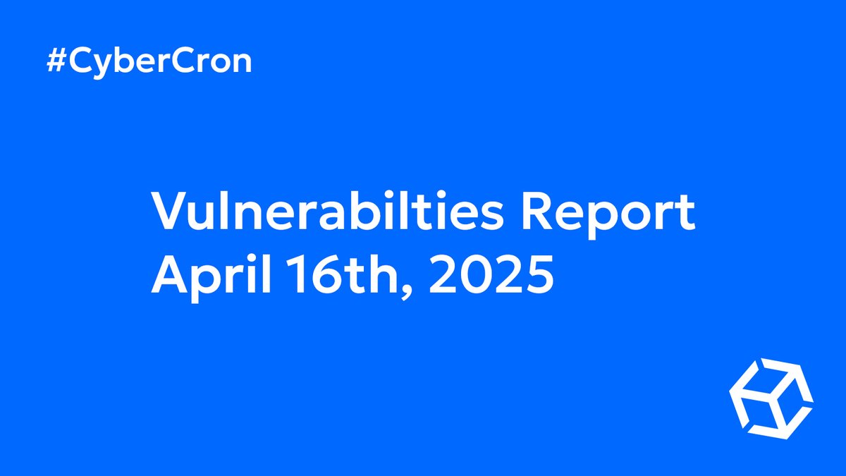 gothburz's tweet image. 📊 #VulnReport Security Summary - April 16, 2025. Today&apos;s vulnerability report shows over 200 new #CVE&apos;s across various platforms 🧵👇

⚠️ Oracle Critical Patch Update released today with 50+ security fixes. Most critical: CVE-2025-30727 (CRITICAL 9.8) in Oracle Scripting.…
