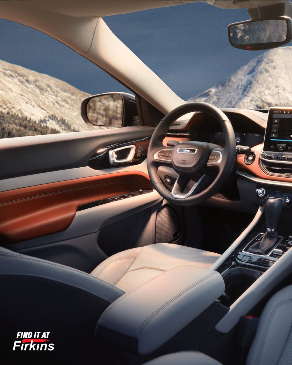 Firkinsauto's tweet photo. ✨ Beautiful from every direction — inside and out.
Step into refined adventure with this stunning Jeep interior that blends comfort, tech, and rugged style. 🛻🔥
.
.
.
.
.

#JeepLife #AdventureInStyle #FirkinsJeep #InteriorGoals #BeautifulFromEveryDirection #BradentonJeep #OffRoadLuxury #JeepVibes #JeepInterior #DriveFirkins