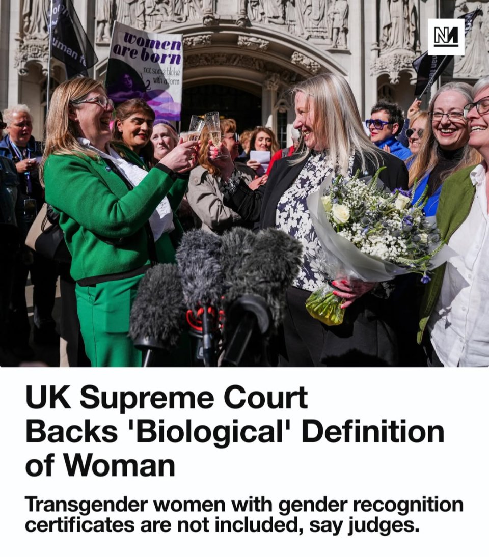 why do all terfs dress like this. is the 'womens space' they're 'protecting' the front of the Next Boxing Day sale queue in 2007. fascinating.