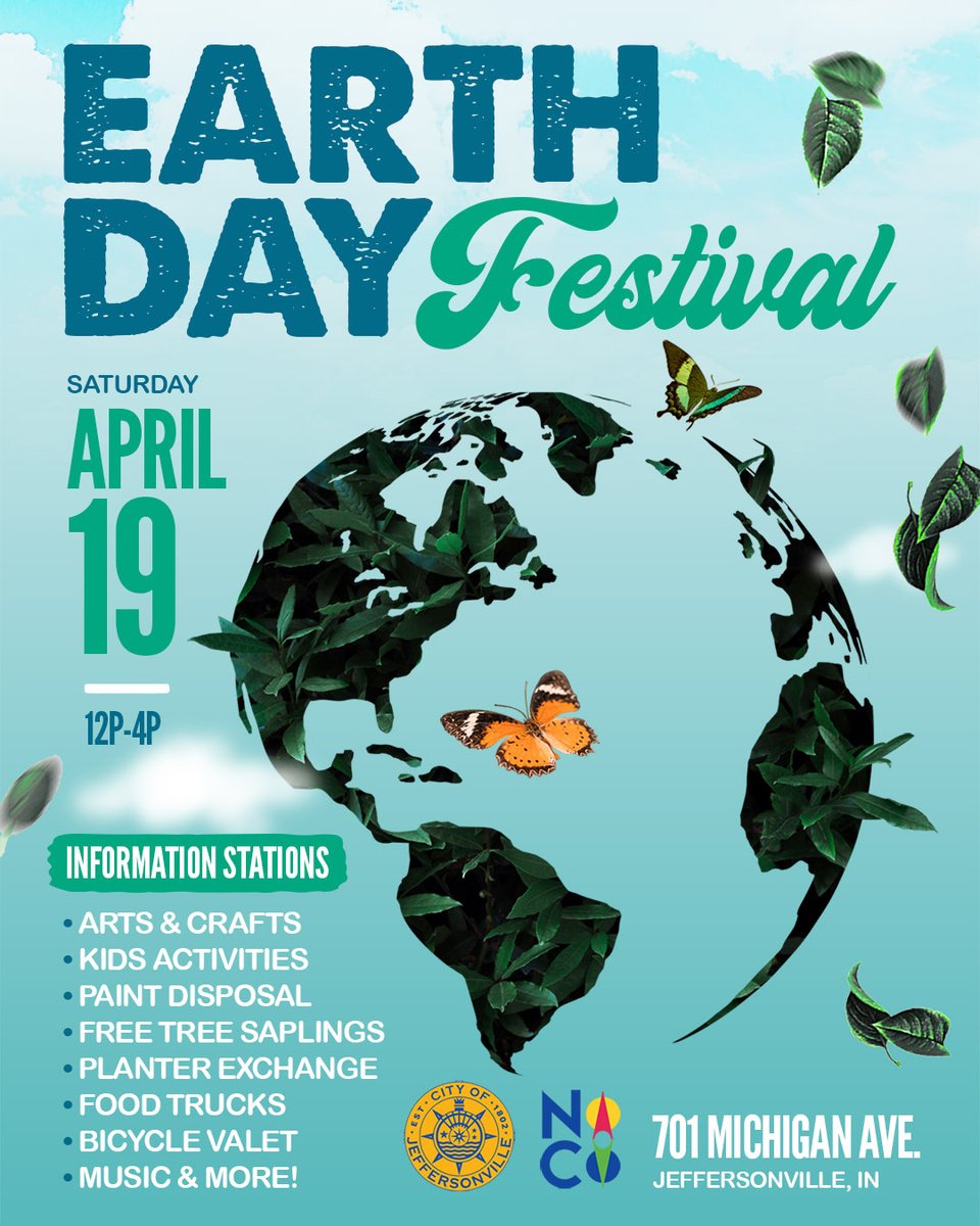 Jeff Parks &amp; Events is celebrating #EarthDay with a Community Festival in the NoCo Arts &amp; Cultural District, and everyone is invited to join the fun. The event will take place on Saturday, April 19, from 12 p.m. to 4 p.m. at The Depot.  

#onlyINjeff
